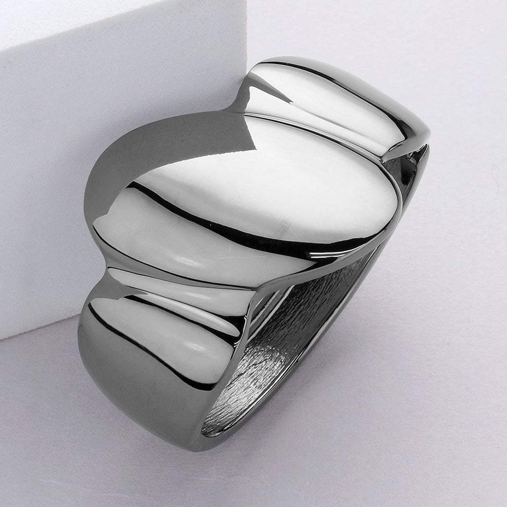 Metal Bangle Hinged Bracelet - Madeline Love - Flyclothing LLC