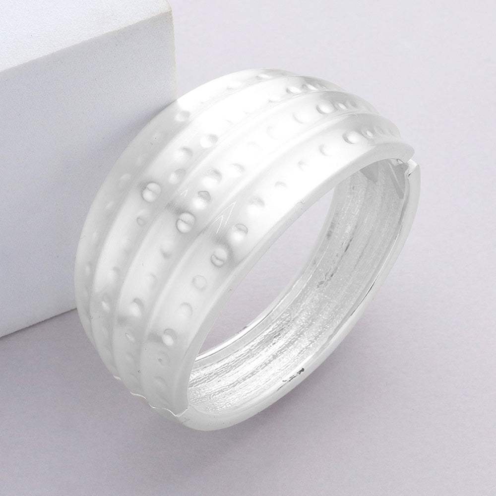 Brushed Metal Bracelet - Madeline Love - Flyclothing LLC