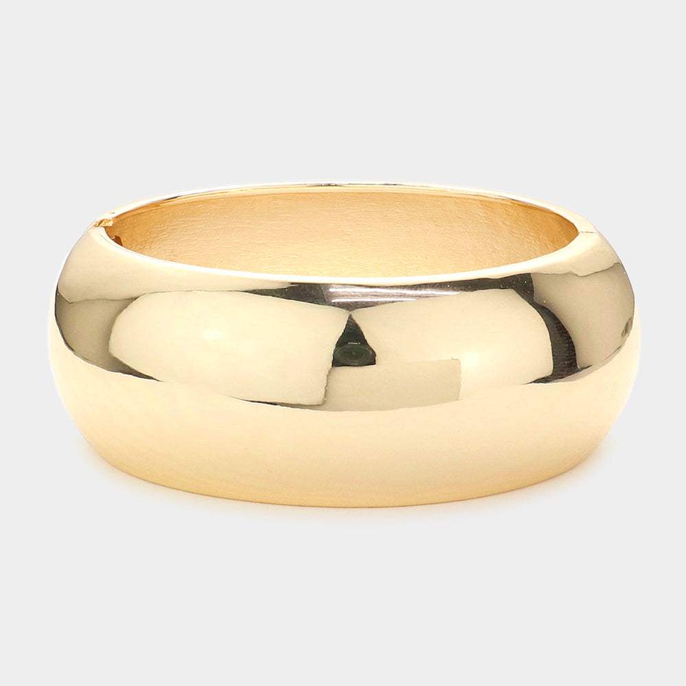 Metal Bangle Hinged Bracelet - Madeline Love - Flyclothing LLC