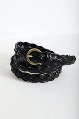 Classic Braided Leather Belt – Timeless Style for Every Outfit 🤎⛓️
