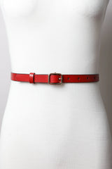 Versatile Skinny Leather Belt – Perfect for Any Outfit 💫