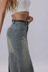 Rhinestone Skinny Western Glam Belt