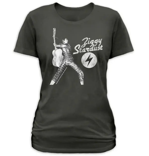 David Bowie Ziggy Stardust Womens Tee - David Bowie - Flyclothing LLC