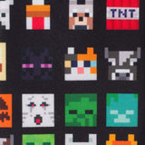 Minecraft Character Black Men's Tie - Cufflinks.com - Flyclothing LLC
