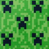 Minecraft Creeper Green Father/Son Tie Set - Cufflinks.com - Flyclothing LLC