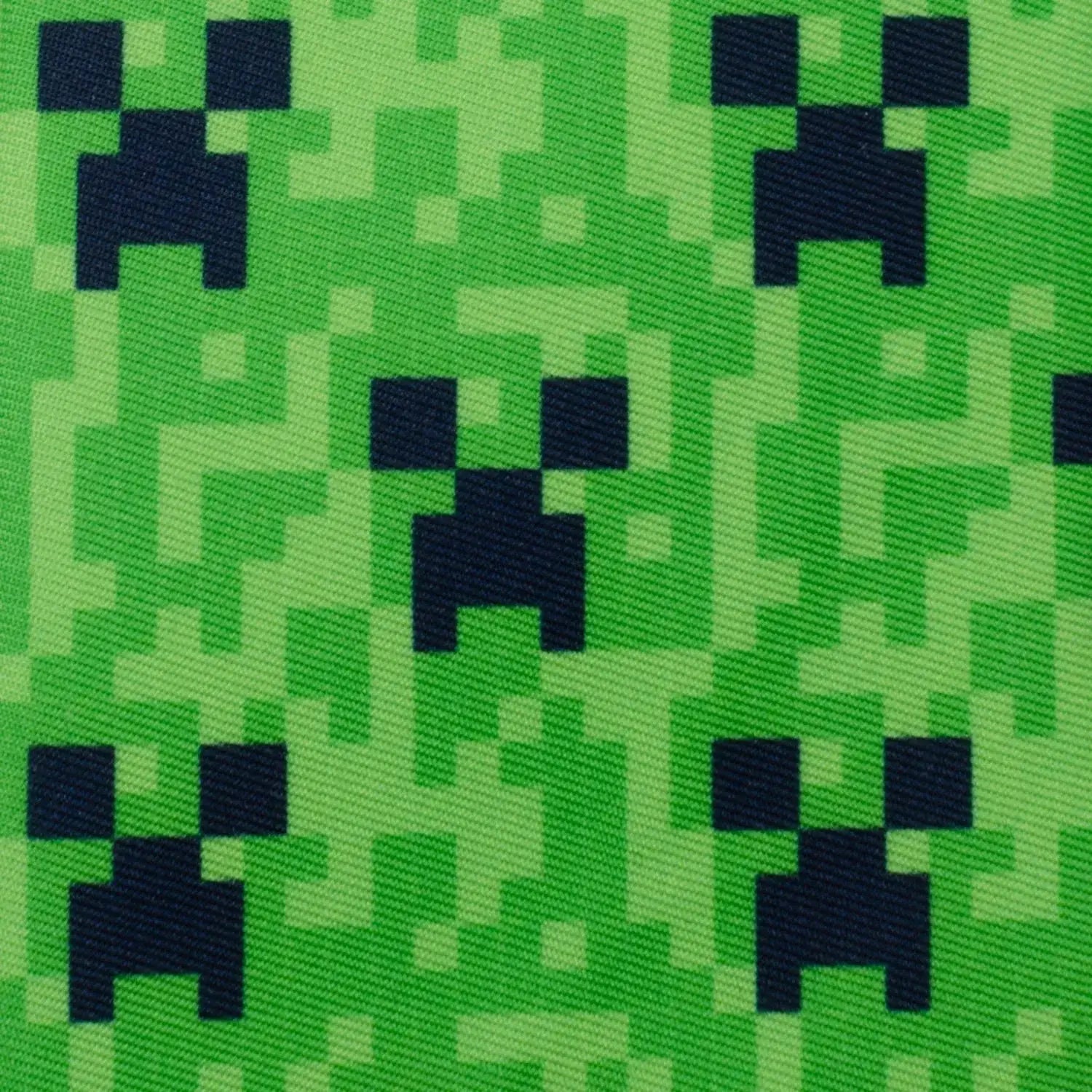 Minecraft Creeper Green Father/Son Tie Set - Cufflinks.com - Flyclothing LLC