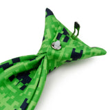 Minecraft Creeper Green Father/Son Tie Set - Cufflinks.com - Flyclothing LLC
