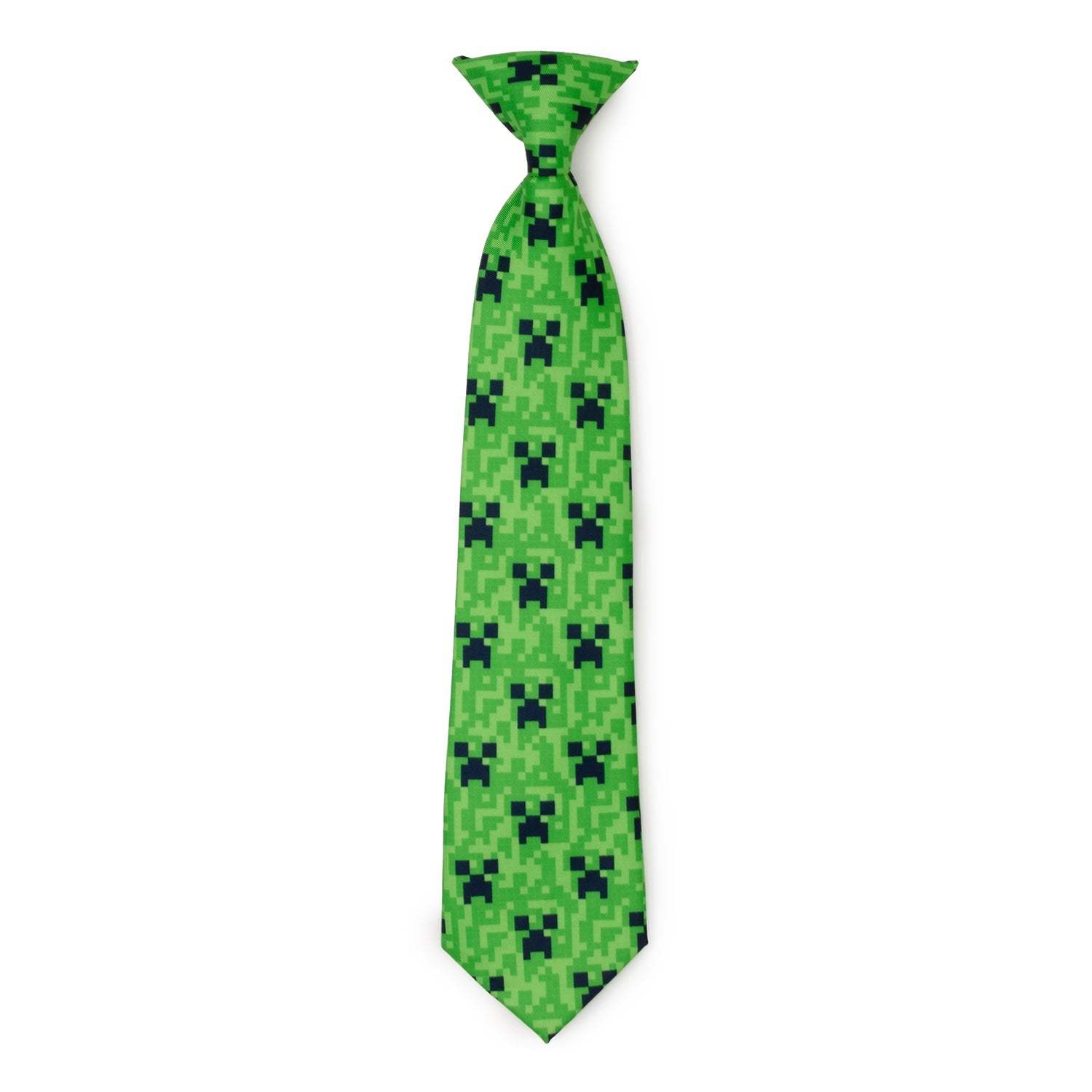 Minecraft Creeper Green Boy's Tie - Cufflinks.com - Flyclothing LLC