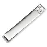 Minecraft Creeper Hidden Message Silver Tie Bar - Cufflinks.com - Flyclothing LLC