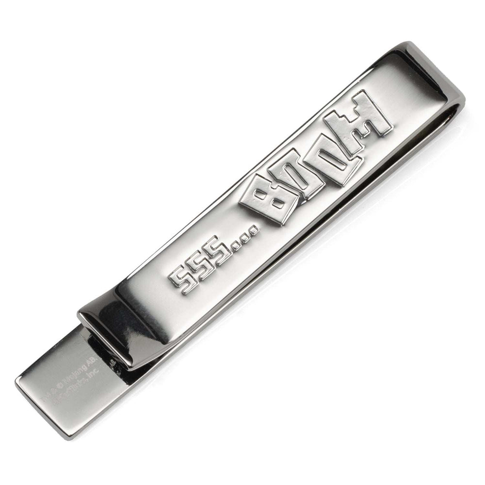 Minecraft Creeper Hidden Message Silver Tie Bar - Cufflinks.com - Flyclothing LLC