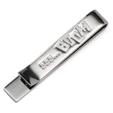 Minecraft Creeper Hidden Message Silver Tie Bar - Cufflinks.com - Flyclothing LLC