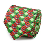 Minecraft Creeper TNT Isometric Green Men's Tie - Cufflinks.com - Flyclothing LLC