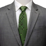 Minecraft Pixelated Creeper Green Men's Tie - Cufflinks.com - Flyclothing LLC