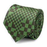 Minecraft Pixelated Creeper Green Men's Tie - Cufflinks.com - Flyclothing LLC