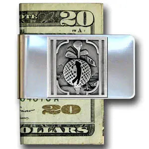 Large Money Clip - Golf Theme - Siskiyou Originals - Flyclothing LLC