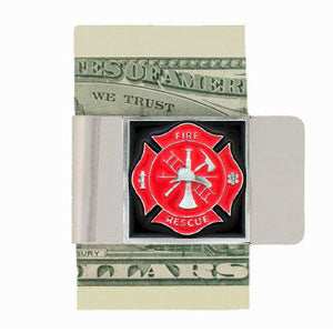Large Fire Fighter Money Clip - Firefighter - Flyclothing LLC