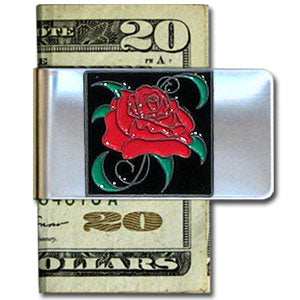 Large Money Clip - Rose - Siskiyou Originals - Flyclothing LLC