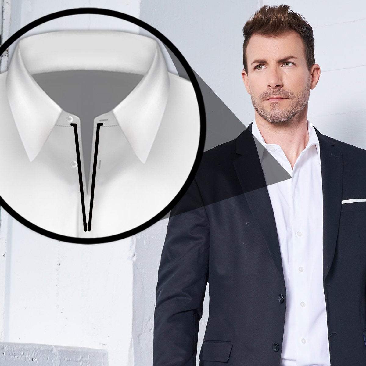 Million Dollar Collar | Placket Stays