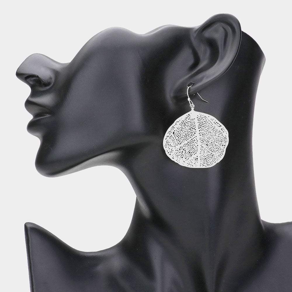 Leaf Drop Earrings - Madeline Love - Flyclothing LLC