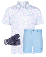 Mermaid Polo - White Water Life - Flyclothing LLC
