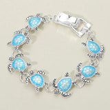 Sea Turtle Link Magnetic Bracelet - Madeline Love - Flyclothing LLC