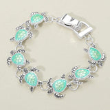 Sea Turtle Link Magnetic Bracelet - Madeline Love - Flyclothing LLC