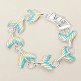 Mermaid Tail Charm Link Magnetic Bracelet - Madeline Love - Flyclothing LLC