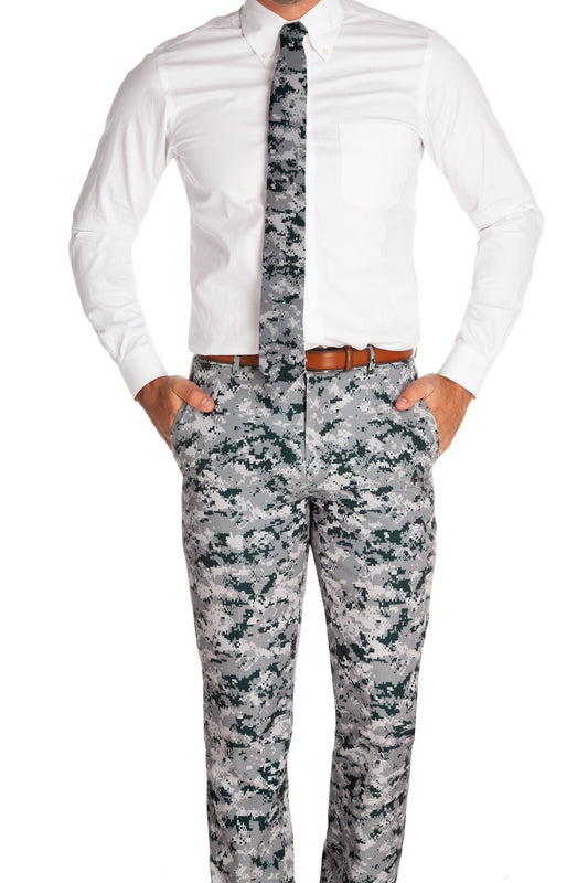 The Urban Evader | Digital Camo Tie - Shinesty