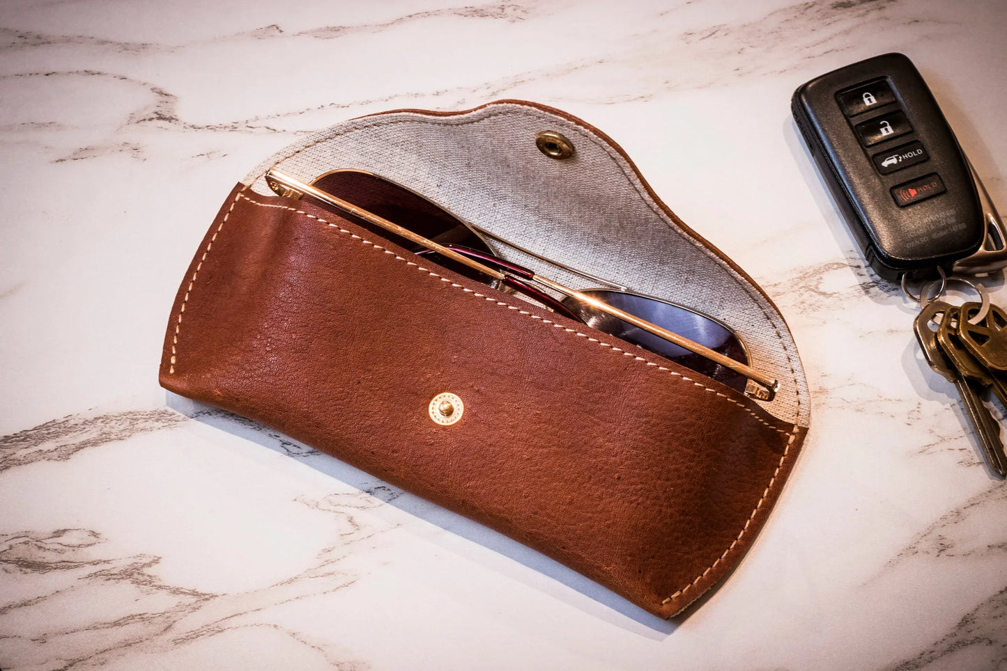 Sunglass Holder - Kiko Leather - Flyclothing LLC