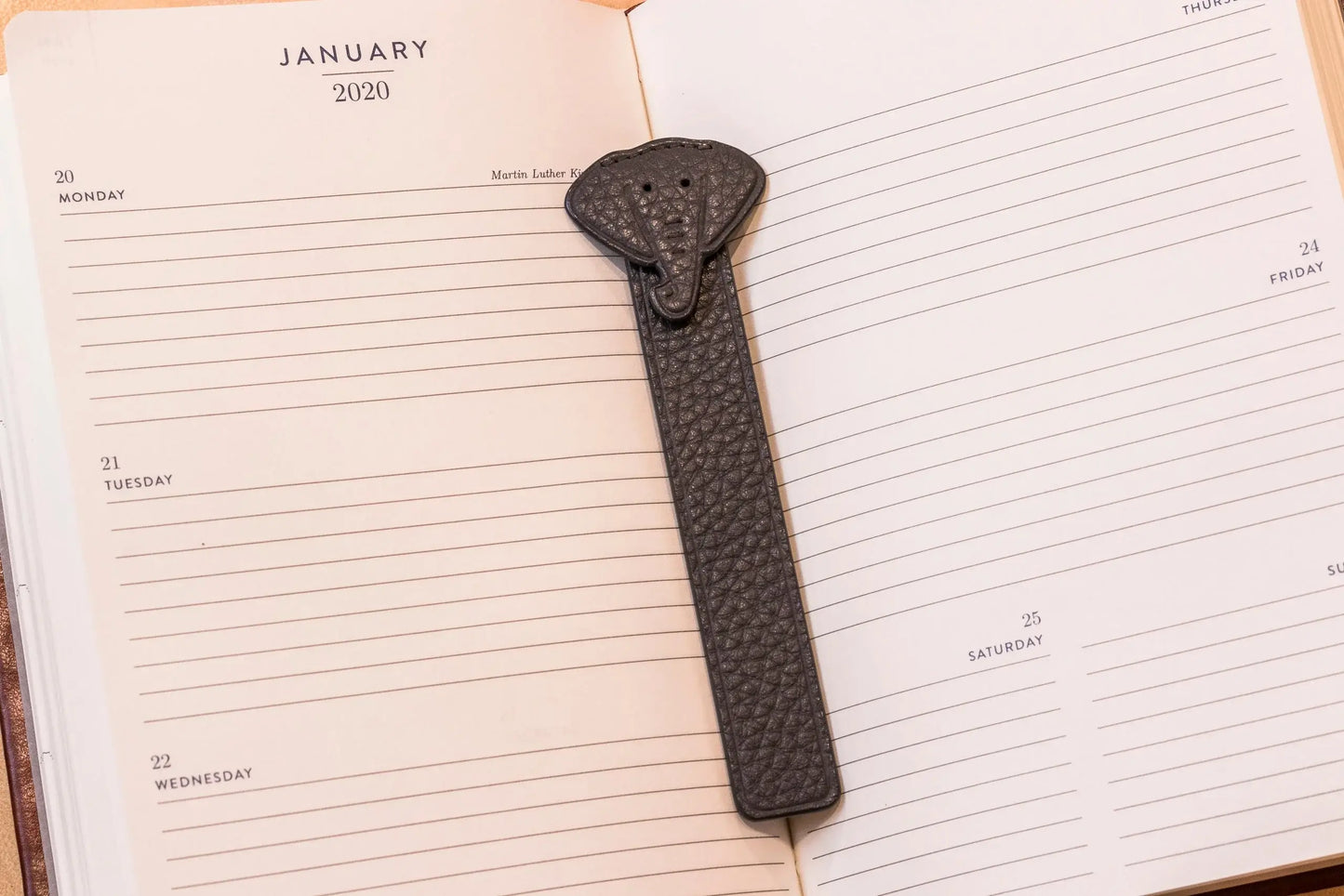 Elephant Bookmark - Kiko Leather - Flyclothing LLC
