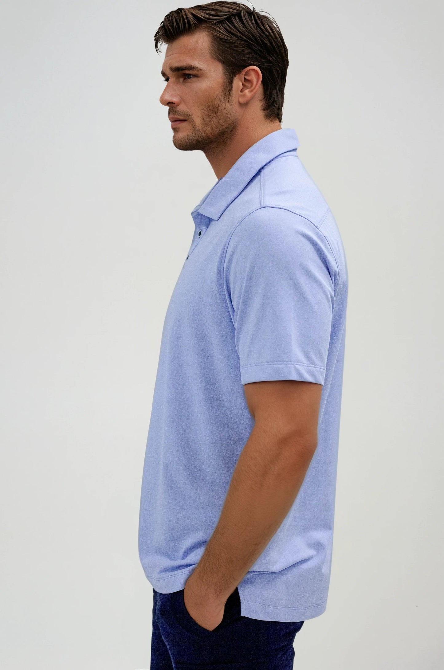 Buki Cinqo Polo - Cool Blue - Buki - Flyclothing LLC