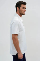 Buki Cinqo Polo - White - Buki - Flyclothing LLC