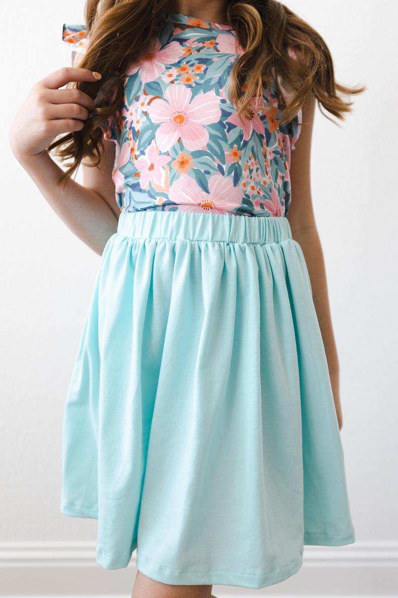 Aqua Twirl Skort - Mila & Rose ® - Flyclothing LLC