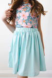 Aqua Twirl Skort - Mila & Rose ® - Flyclothing LLC