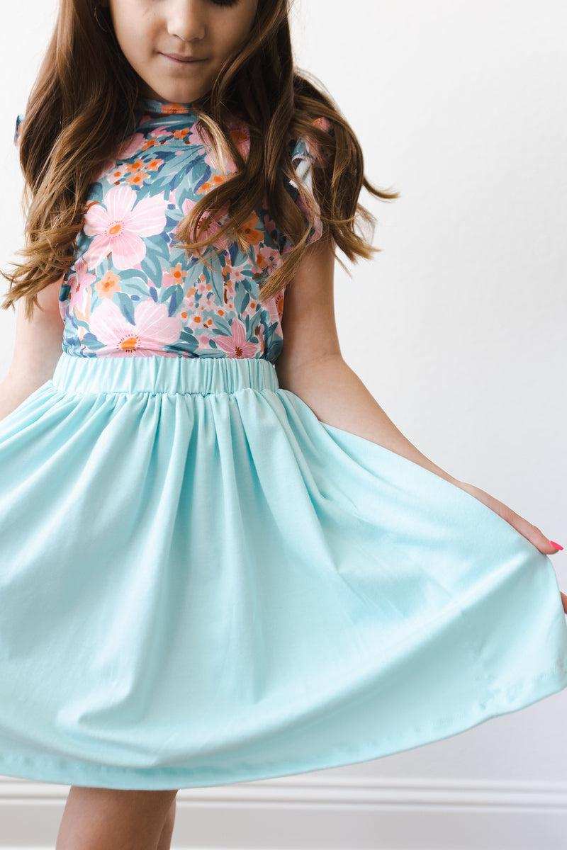 Aqua Twirl Skort - Mila & Rose ® - Flyclothing LLC