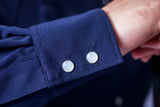 Buki’s Cinqo Western Tech Shirt 2-Pack - Navy/White - Buki - Flyclothing LLC