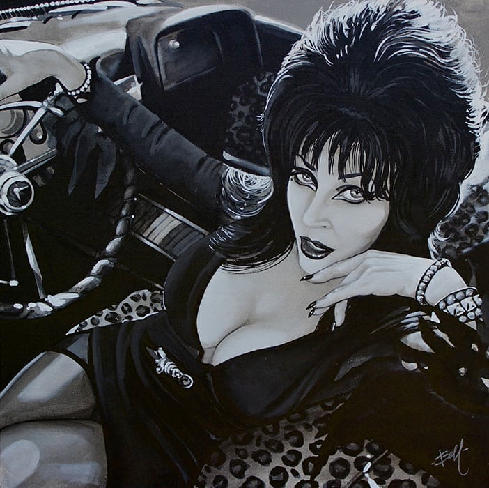 Black Market Art Company Misstress of the Dark Print