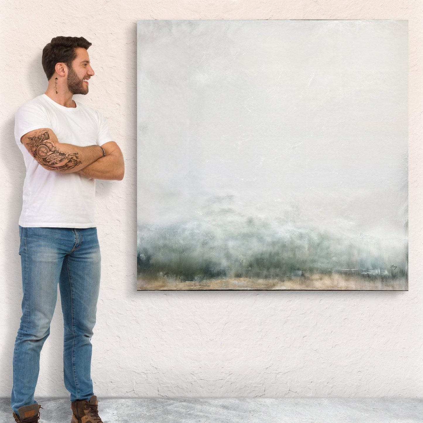 Canvas Print: "Misty Genesis" - Tailored Canvases - Flyclothing LLC