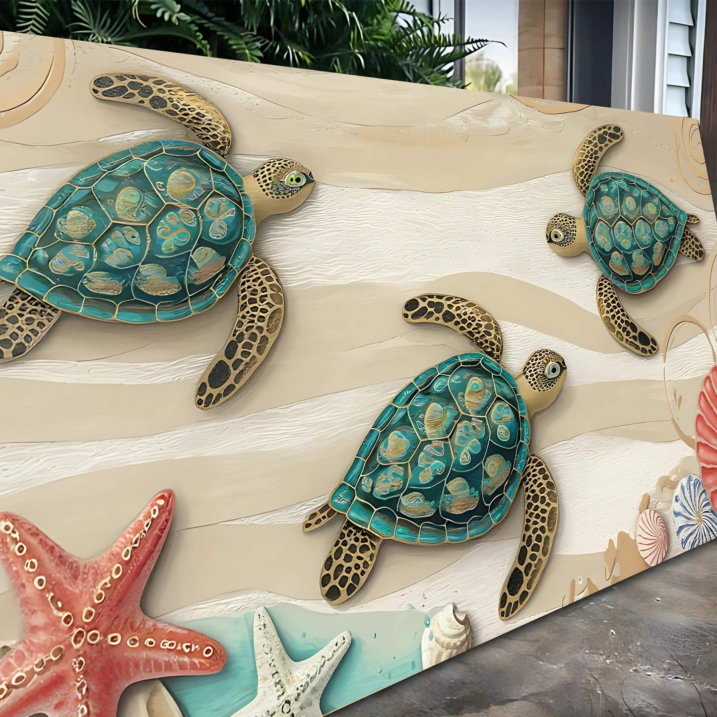 3D Coastal Wall Art VII - Tailored Canvases - Flyclothing LLC