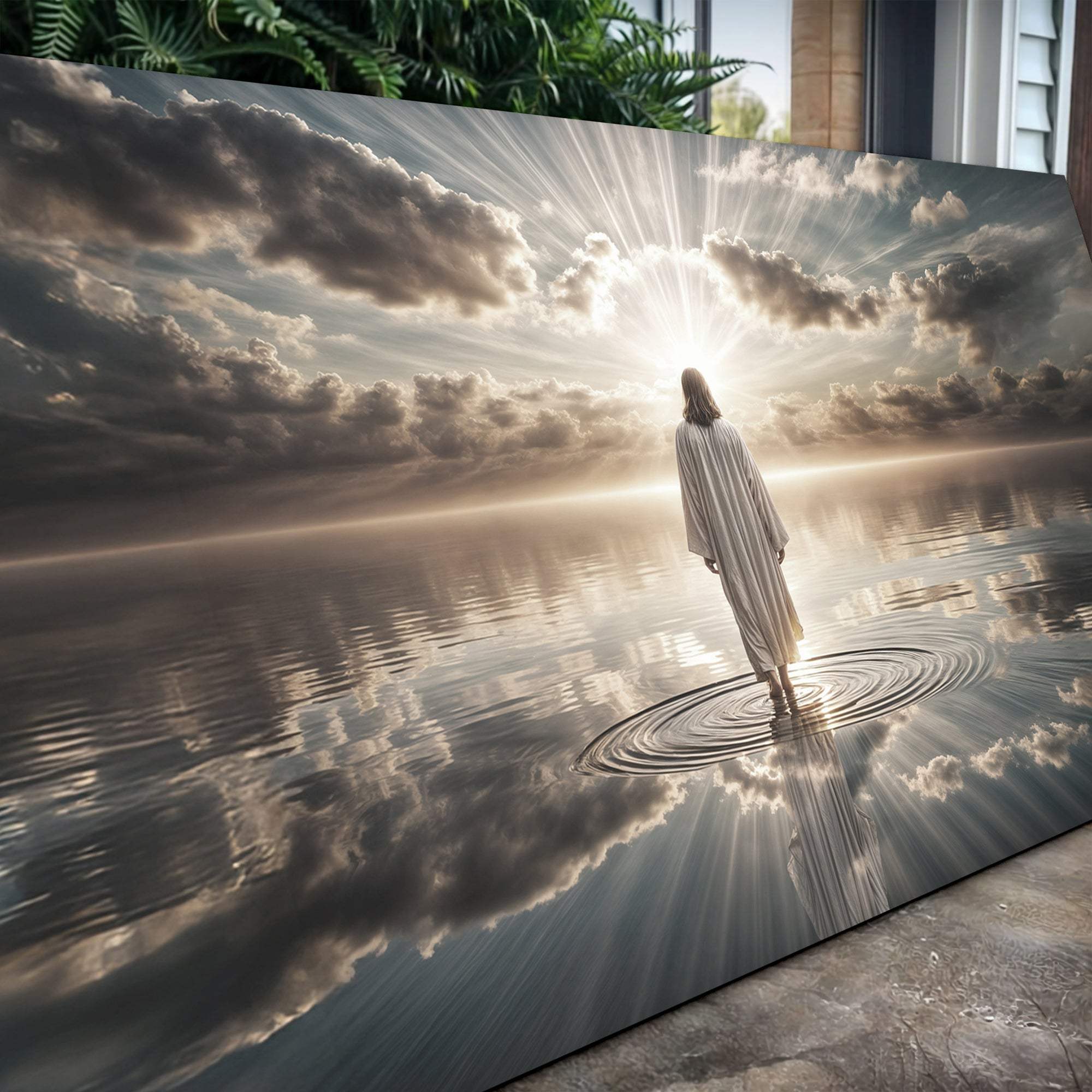 Walking on Water - Faith Wall Art III - Tailored Canvases - Flyclothing LLC