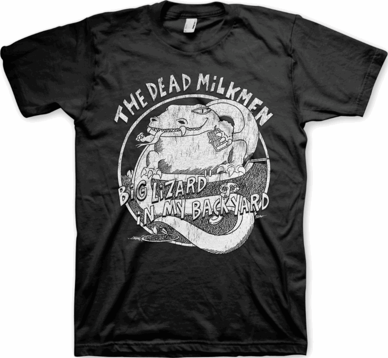 Dead Milkmen Big Lizard TShirt