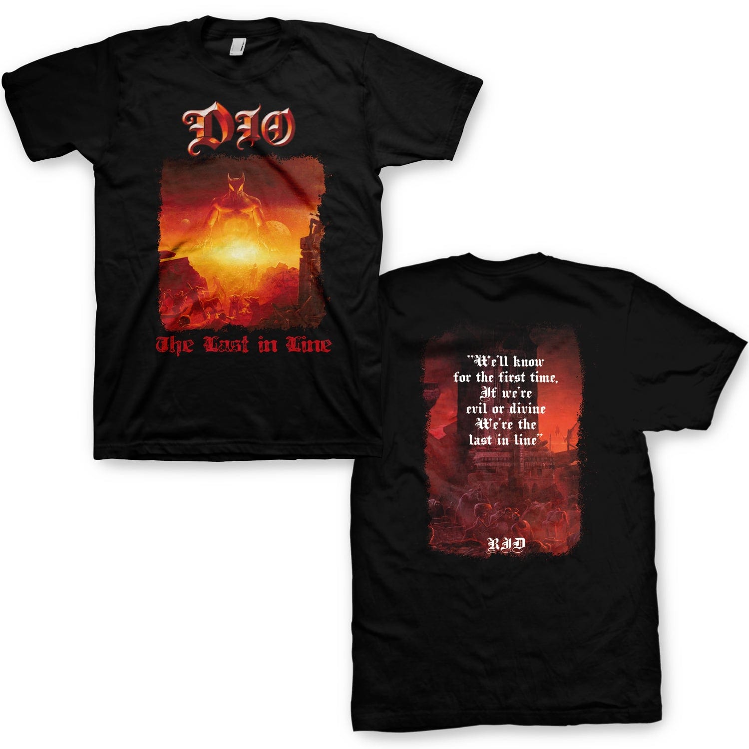 Dio Last In Line Mens T-Shirt - DIO