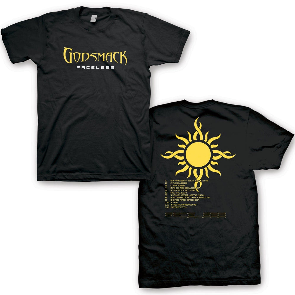 Godsmack Faceless Mens T-Shirt - Godsmack