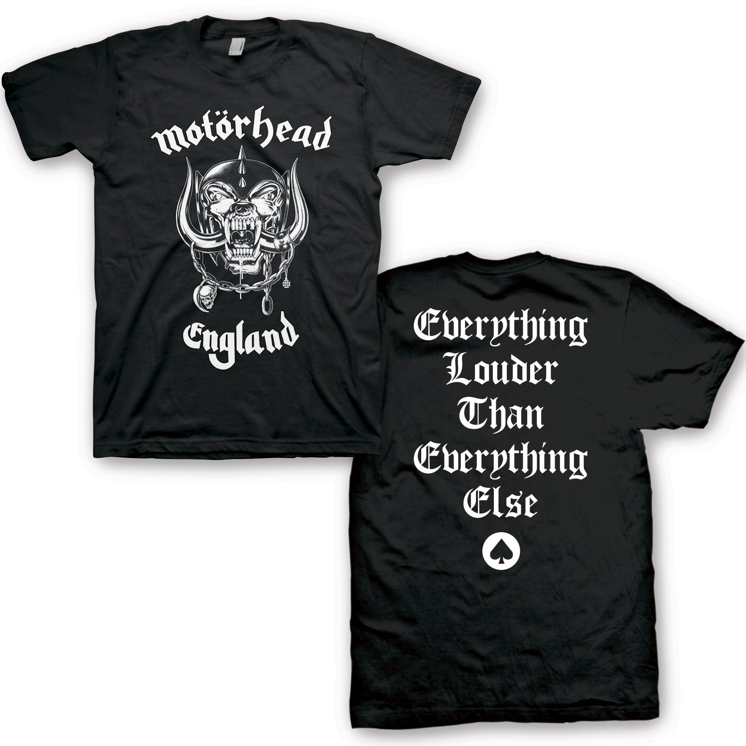 Motorhead Everything Louder- T-Shirt