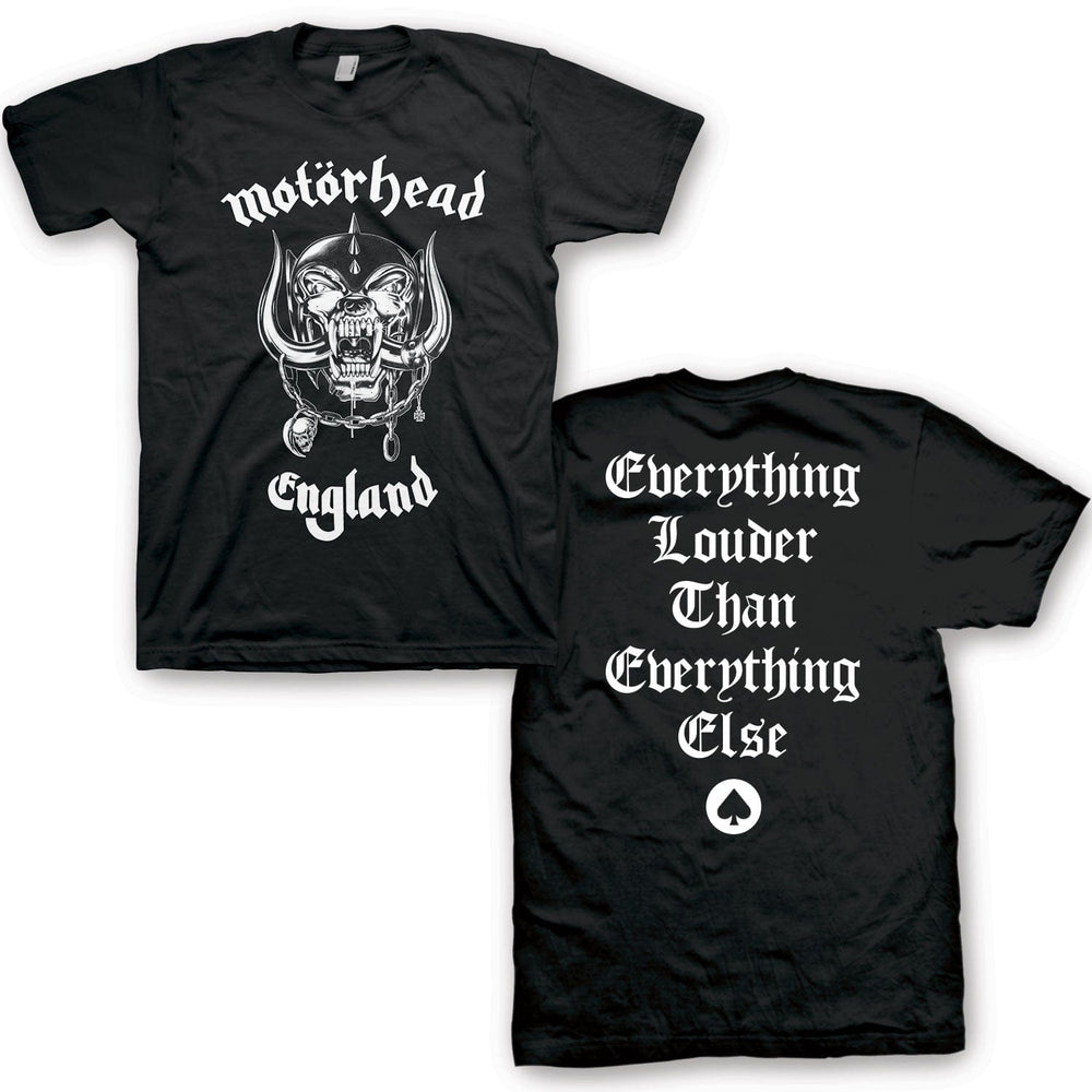 Motorhead Everything Louder- T-Shirt - Motorhead