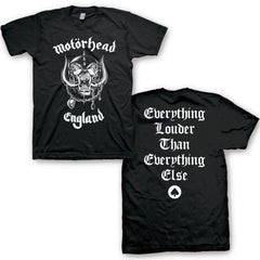 Motorhead Everything Louder- T-Shirt - Motorhead