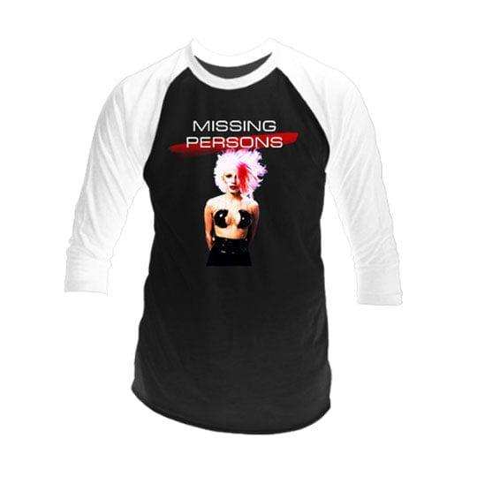Missing Persons Dale Black Raglan - Missing Persons - Flyclothing LLC