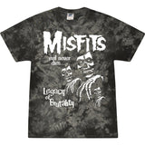 Misfits Legacy Black Tie Dye T-Shirt - Misfits
