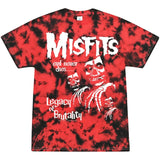 Misfits Legacy RED Tie Dye T-Shirt - Misfits