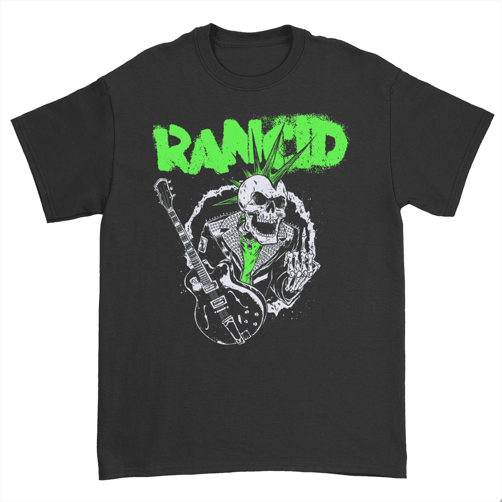 Rancid Skele Guitar T-Shirt - Rancid - Flyclothing LLC